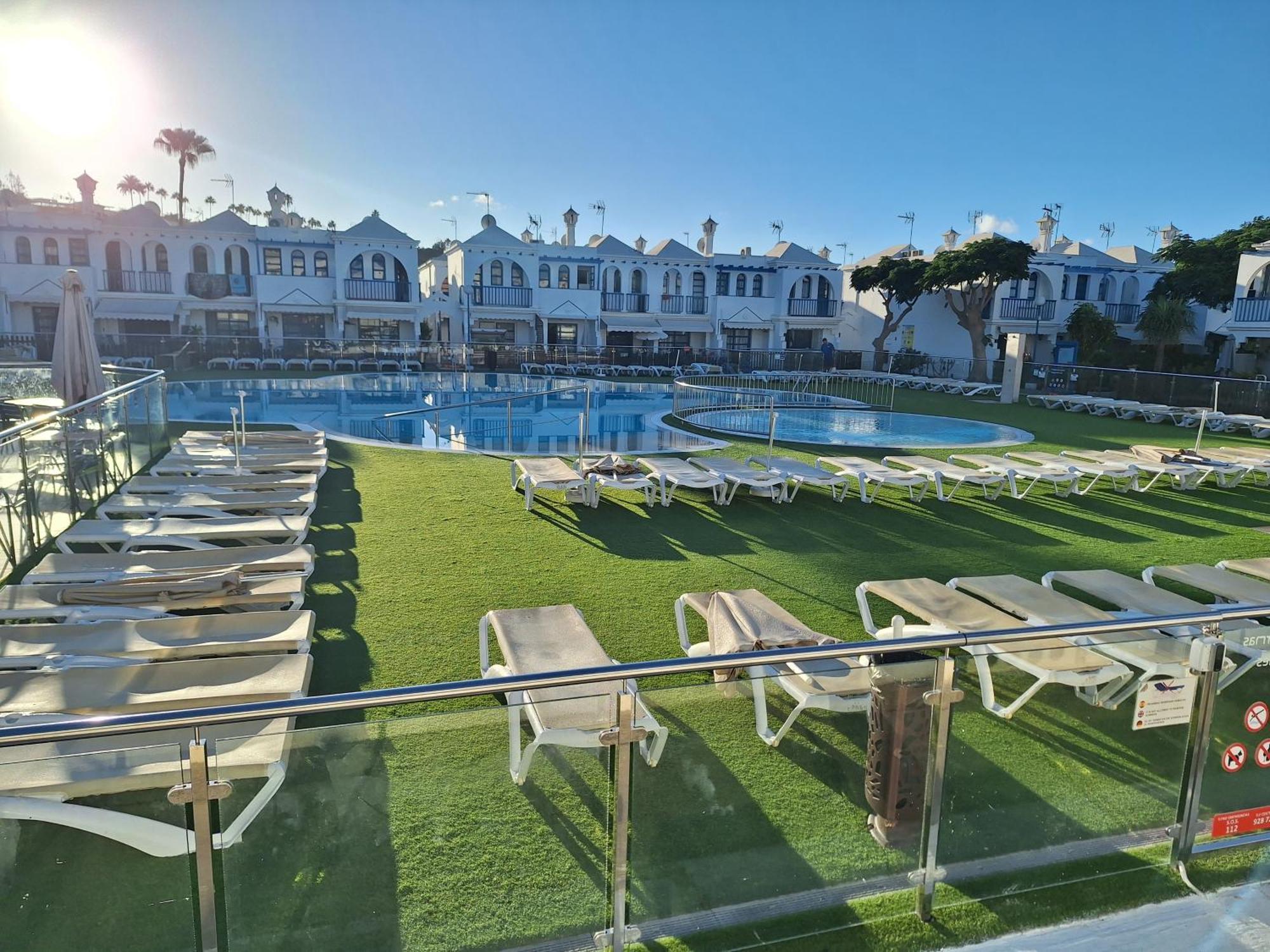 Poolfront Bungalow Playa del Inglés Esterno foto